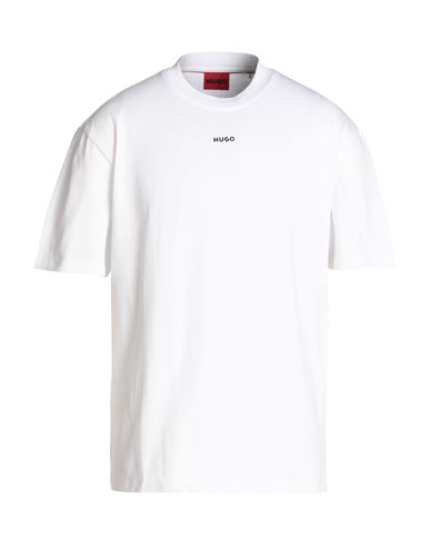 Hugo Man T-shirt White Size Xl Cotton