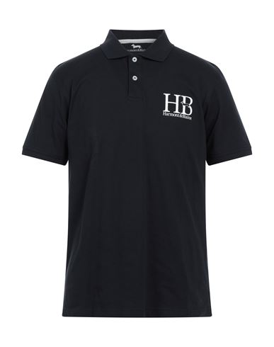 Harmont & Blaine Man Polo Shirt Black Size Xl Cotton