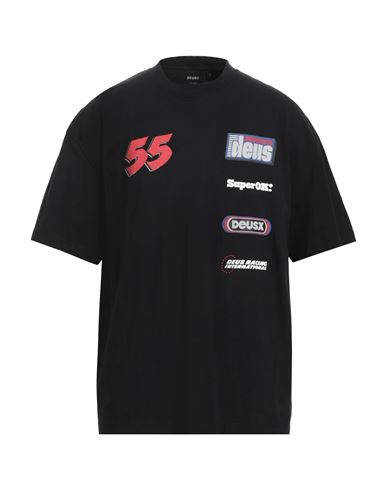 Shop Deus Ex Machina Man T-shirt Black Size M Cotton