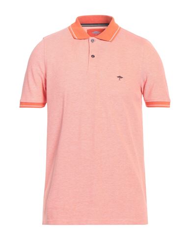 Fynch-hatton® Fynch-hatton Man Polo Shirt Orange Size 3xl Cotton