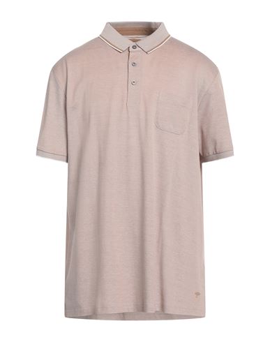 Fynch-hatton® Fynch-hatton Man Polo Shirt Khaki Size 3xl Cotton In Beige