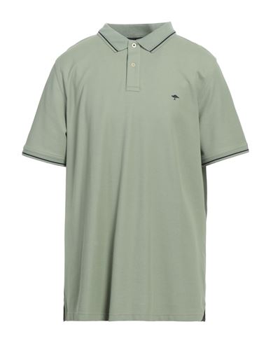 Fynch-hatton® Fynch-hatton Man Polo Shirt Sage Green Size Xxl Cotton