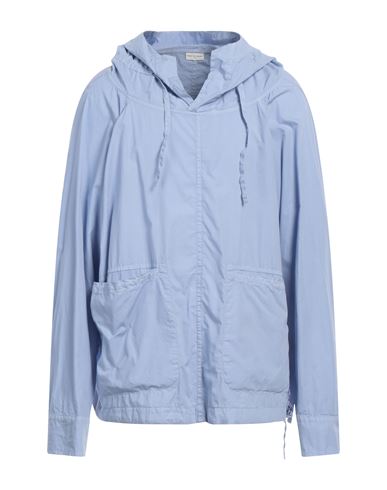 Shop Dries Van Noten Man Sweatshirt Light Blue Size M Cotton