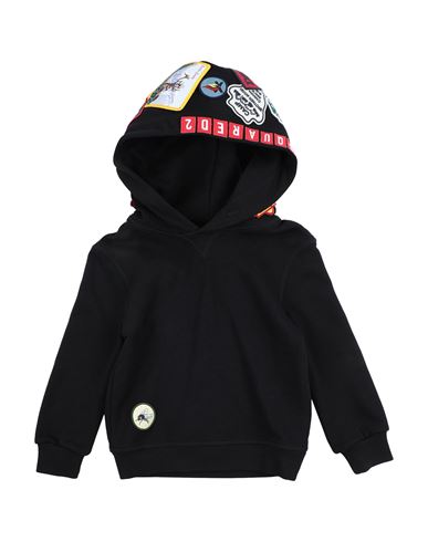 Shop Dsquared2 Toddler Boy Sweatshirt Black Size 6 Cotton, Elastane, Polyester