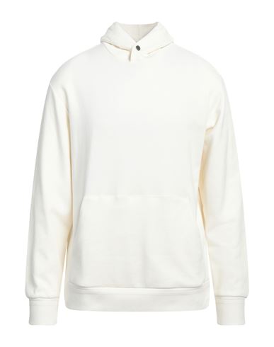 Shop Zegna Man Sweatshirt Ivory Size 42 Cotton, Cashmere In White