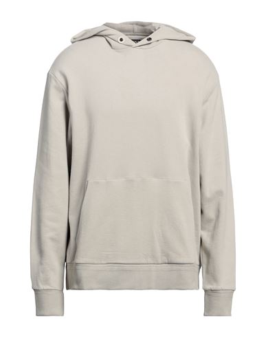 Zegna Man Sweatshirt Dove Grey Size 42 Cotton, Cashmere