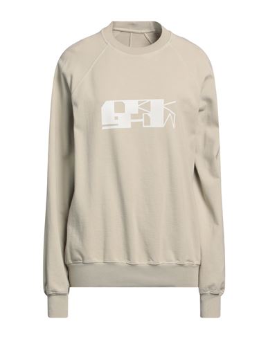 Rick Owens Drkshdw Drkshdw By Rick Owens Woman Sweatshirt Beige Size S Cotton In Beige