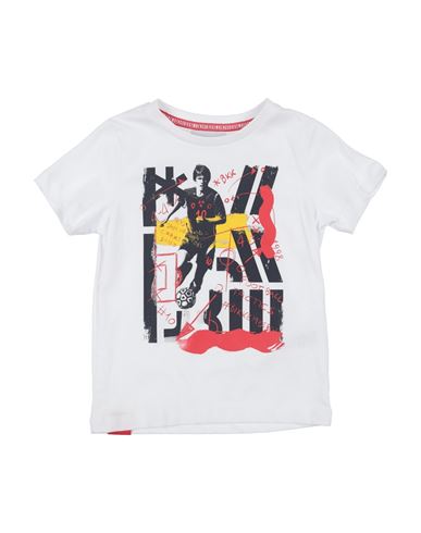 Bikkembergs Toddler Boy T-shirt White Size 5 Cotton In White