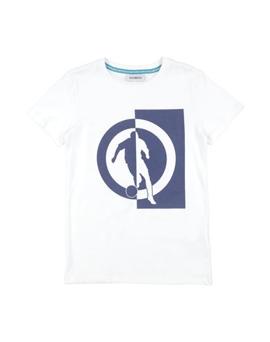 Bikkembergs Toddler Boy T-shirt White Size 5 Cotton In White