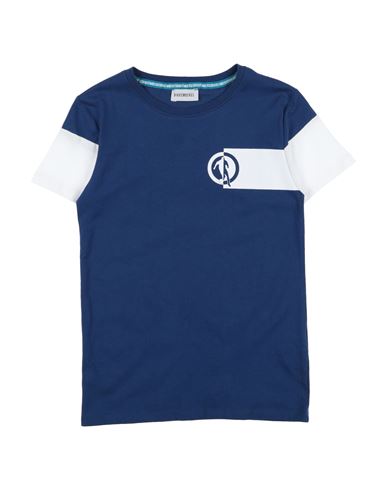 Shop Bikkembergs Toddler Boy Sweatshirt Blue Size 5 Cotton