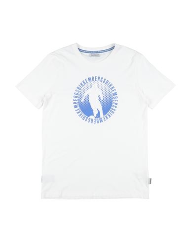 Bikkembergs Toddler Boy T-shirt White Size 5 Cotton In White