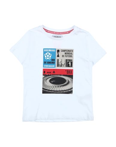Bikkembergs Toddler Boy T-shirt White Size 5 Cotton In White