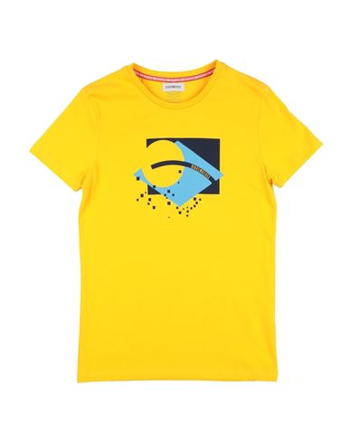 Bikkembergs Toddler Boy T-shirt Ocher Size 5 Cotton In Yellow