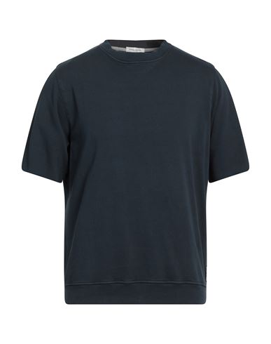 Paolo Pecora Man Sweatshirt Navy Blue Size Xxl Cotton