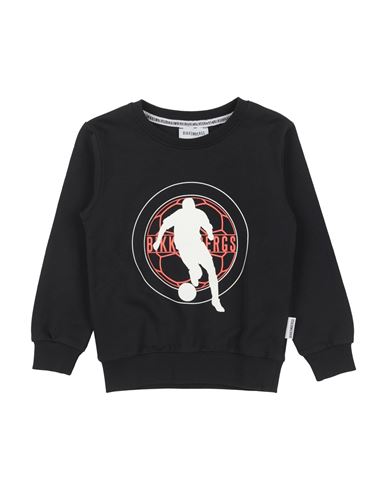 Shop Bikkembergs Toddler Boy Sweatshirt Black Size 5 Cotton