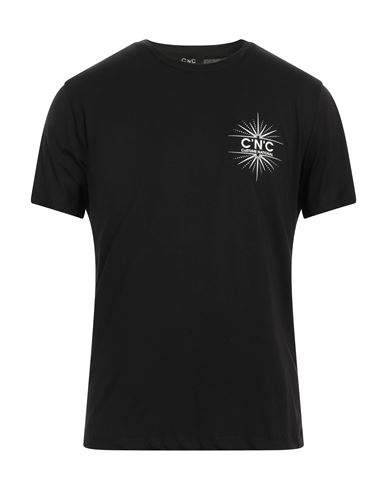 C'n'c' Costume National Man T-shirt Black Size Xxl Cotton