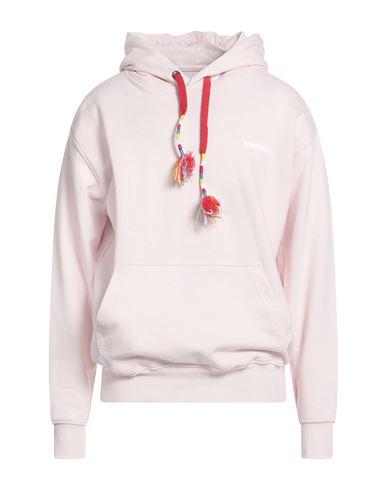 Family First Milano Man Sweatshirt Light Pink Size M Cotton In Pink