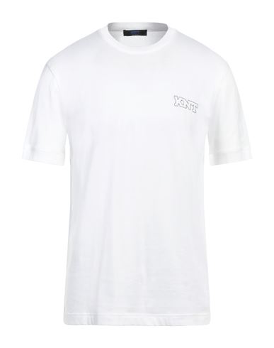 Kiton Man T-shirt White Size Xl Cotton