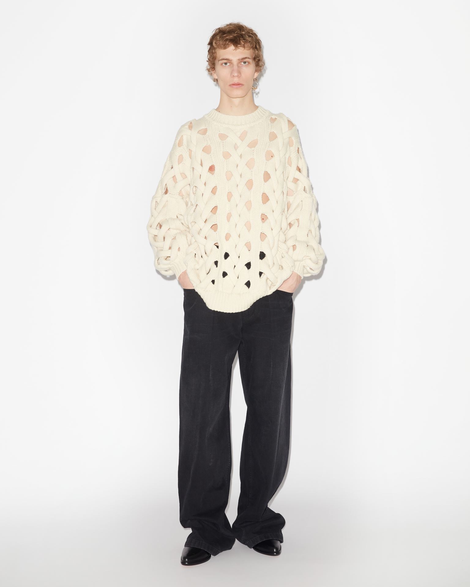 Isabel Marant, Elly Merino Wool Sweater - Men - White
