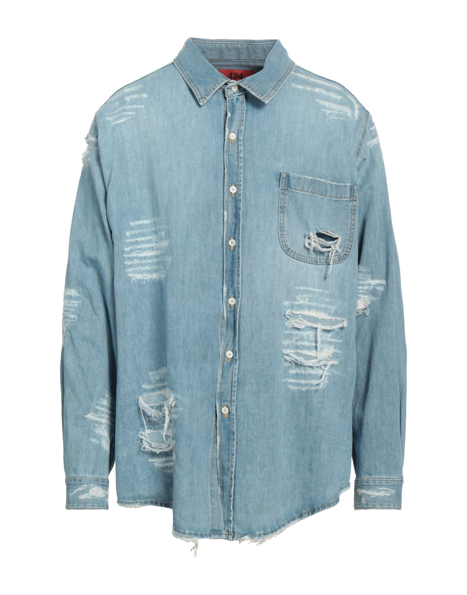  424 Fourtwofour - Tops - Jeanshemden - On Yoox.com 