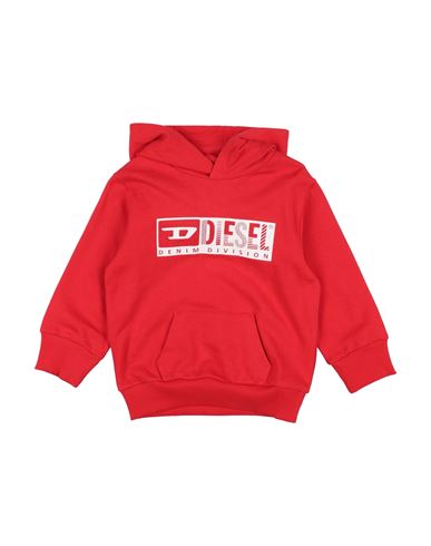 Shop Diesel Toddler Boy Sweatshirt Red Size 6 Cotton