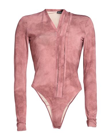 Y/project Woman Bodysuit Pastel Pink Size 6 Viscose, Elastane