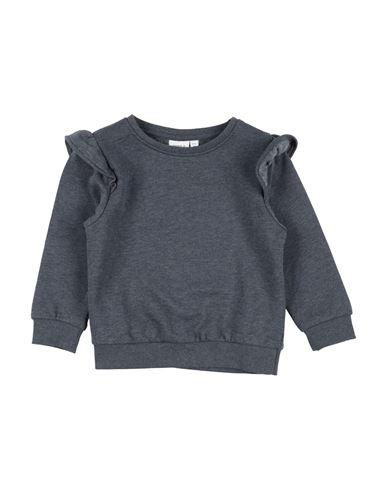 Name It® Babies' Name It Toddler Girl Sweatshirt Lead Size 7 Cotton, Polyester In Grey