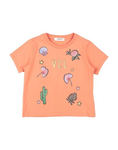 Shop Vicolo Toddler Girl T-shirt Orange Size 6 Cotton, Elastane