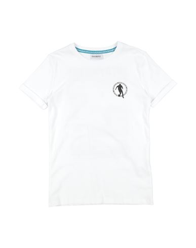 Shop Bikkembergs Toddler Boy T-shirt White Size 5 Cotton