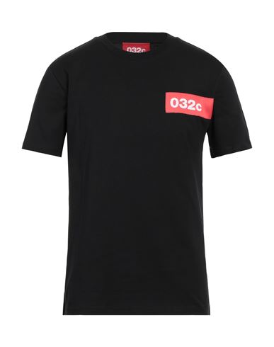Shop 032c Man T-shirt Black Size M Organic Cotton