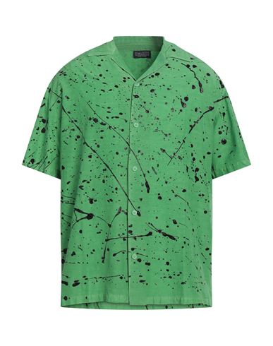 Shop Hangar Man Shirt Green Size M Cupro, Lyocell