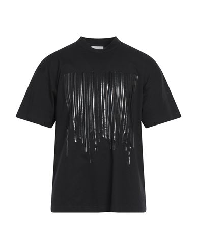Vtmnts Man T-shirt Black Size L Cotton