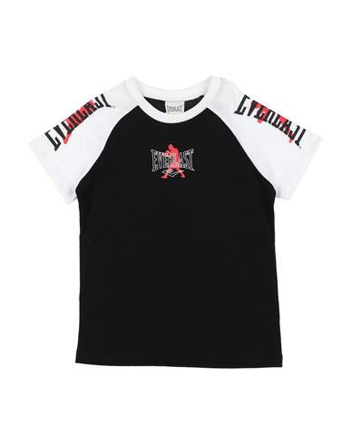 Shop Everlast Toddler Boy T-shirt Black Size 7 Cotton