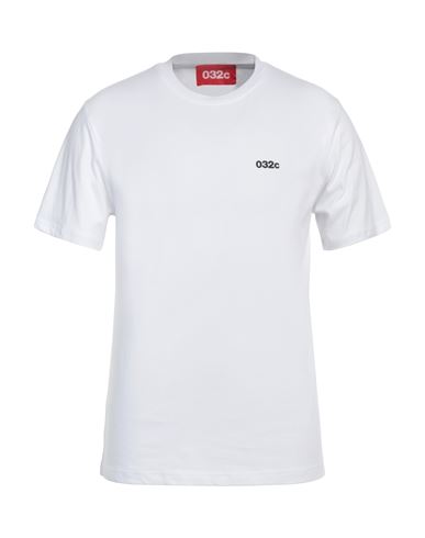 032c Man T-shirt White Size M Organic Cotton