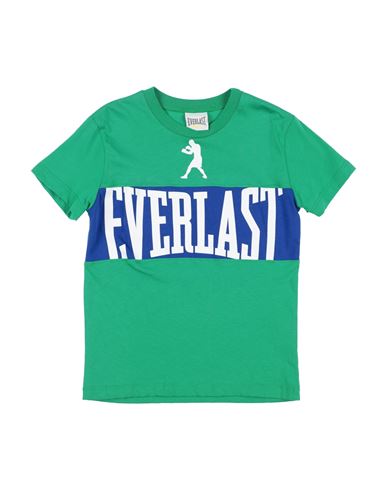 Shop Everlast Toddler Boy T-shirt Green Size 5 Cotton