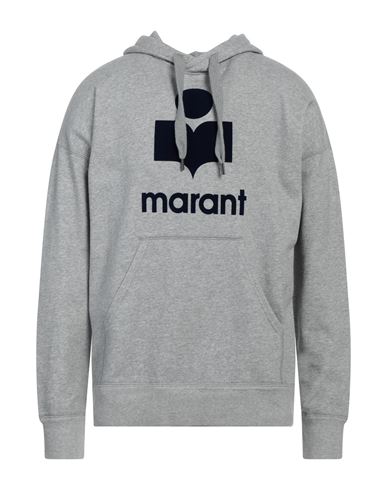 Isabel Marant Man Sweatshirt Light Grey Size S Recycled Cotton, Cotton, Polyester