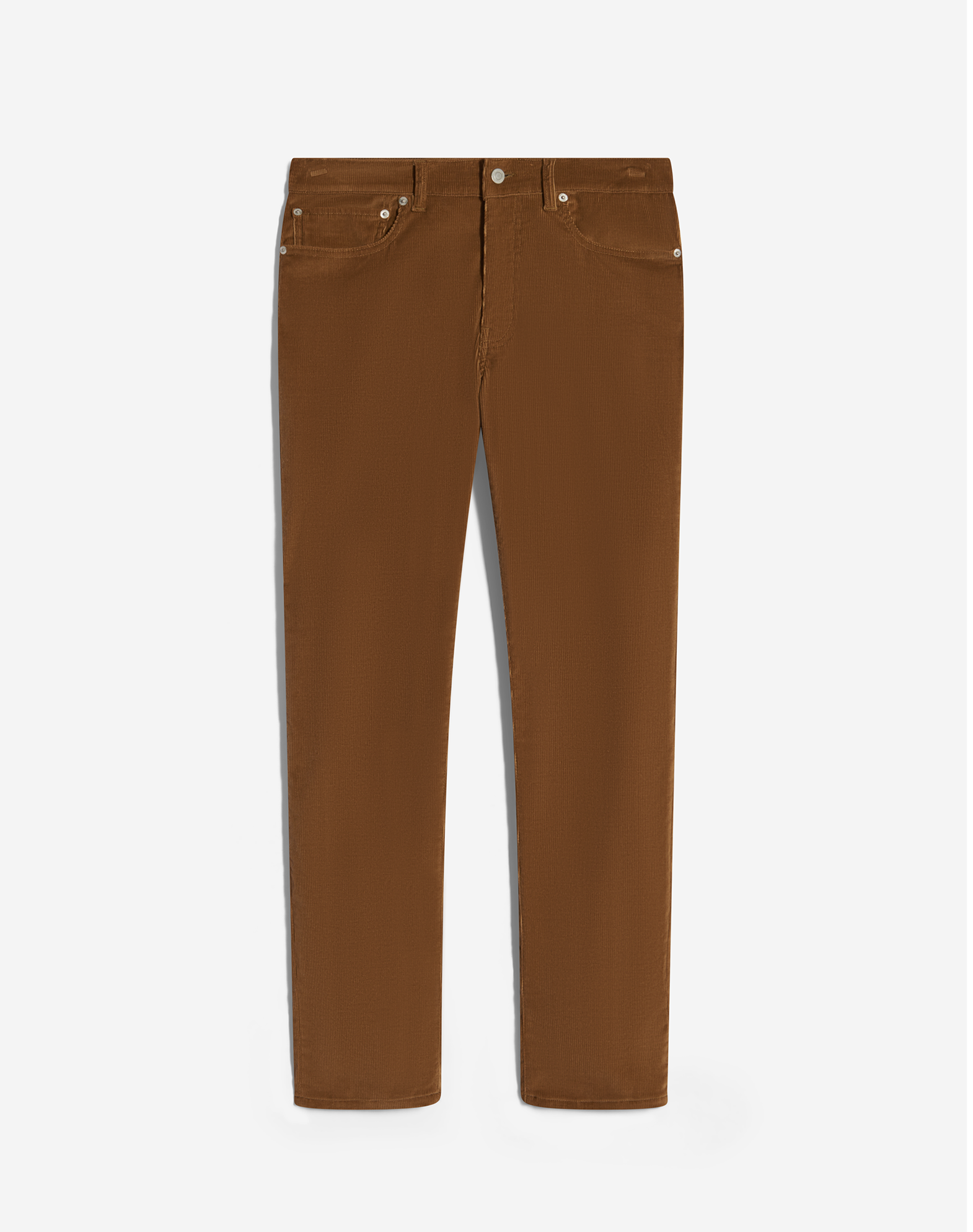 Dunhill Cotton Cashmere Corduroy 5 Pocket Trousers In Yellow