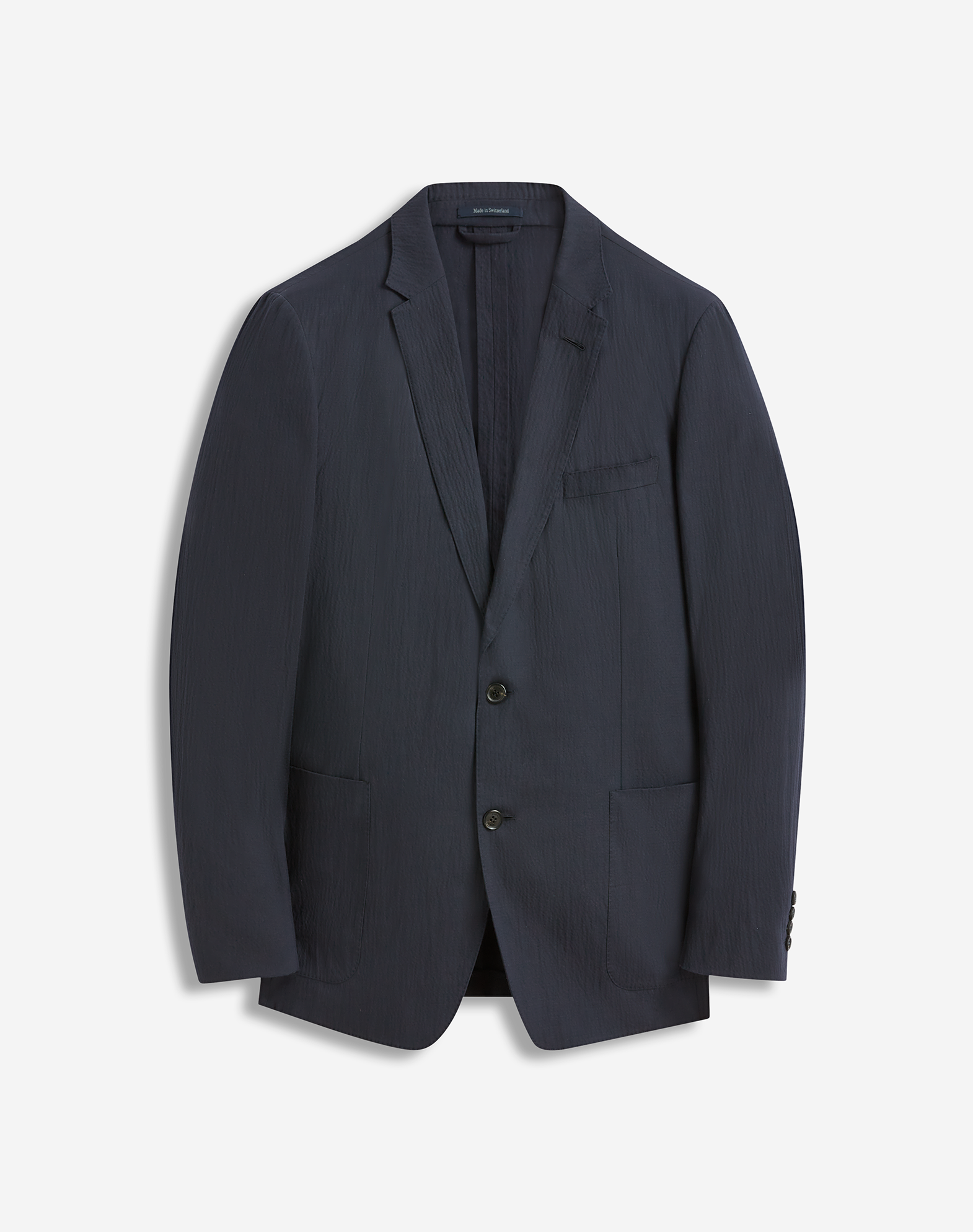 Dunhill Seersucker Mayfair Jacket In Black