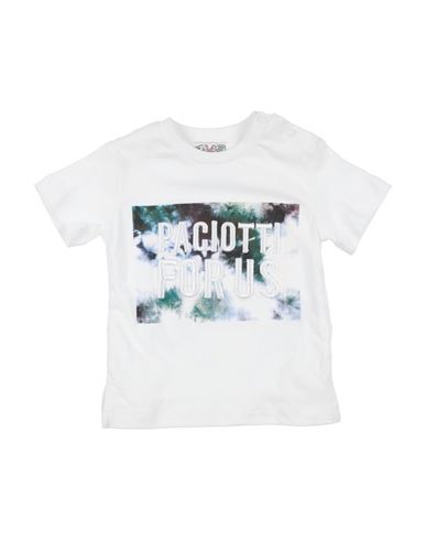 Shop Cesare Paciotti 4us Toddler Boy T-shirt White Size 6 Cotton