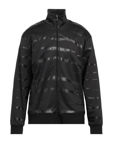 Valentino Garavani Man Sweatshirt Black Size Xl Polyamide, Cotton, Polyester, Elastane