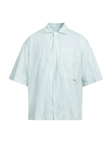Sunnei Man Shirt Sky Blue Size S Cotton