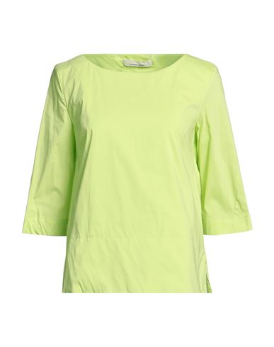 Liviana Conti Woman Top Light Green Size 4 Cotton, Polyamide, Elastane In Green