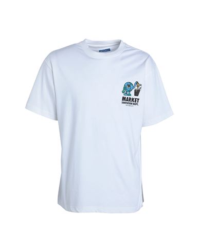 Market Sanitation Dept T-shirt Man T-shirt White Size Xl Cotton