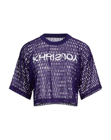Khrisjoy Woman T-shirt Purple Size 1 Polyamide, Elastane In Purple