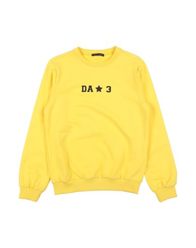 Shop Daniele Alessandrini Toddler Boy Sweatshirt Yellow Size 6 Cotton, Elastane