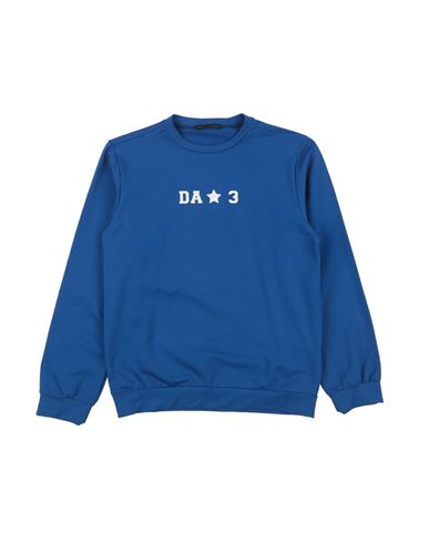 DANIELE ALESSANDRINI DANIELE ALESSANDRINI TODDLER BOY SWEATSHIRT BLUE SIZE 4 COTTON, ELASTANE 