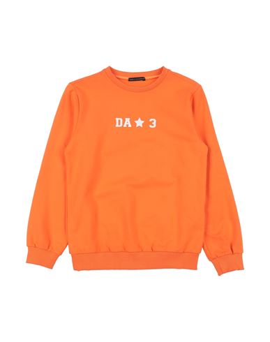 Shop Daniele Alessandrini Toddler Boy Sweatshirt Orange Size 6 Cotton, Elastane