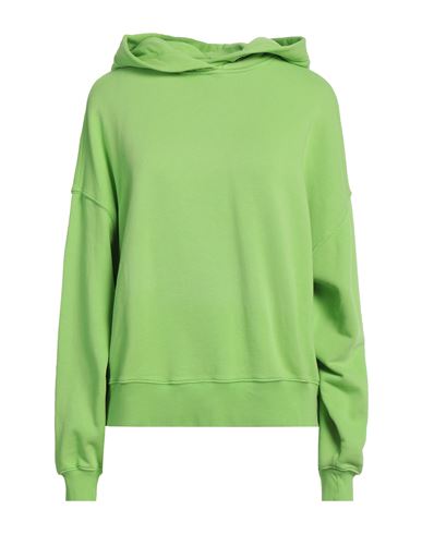 Khrisjoy Woman Sweatshirt Acid Green Size 1 Cotton