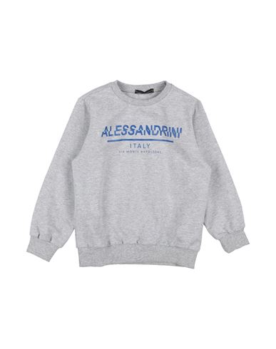 Shop Daniele Alessandrini Toddler Boy Sweatshirt Grey Size 6 Cotton, Elastane