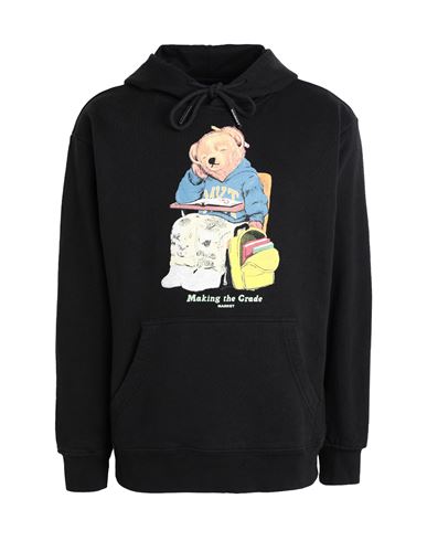 Market Making The Grade Bear Pullover Hoodie Man Sweatshirt Black Size Xl Cotton